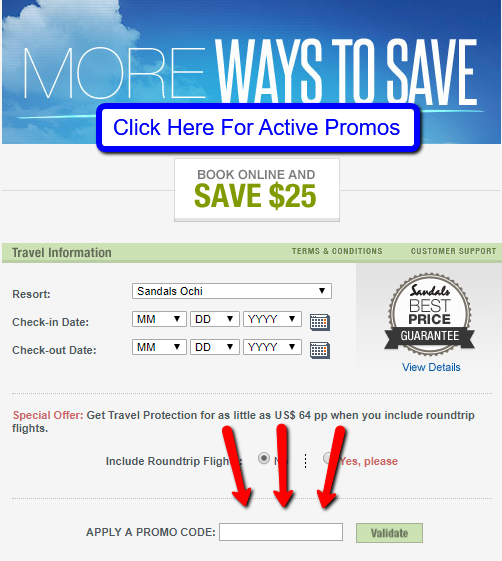 Sandals Promo Codes Coupons Verified Your Caribbean Insider